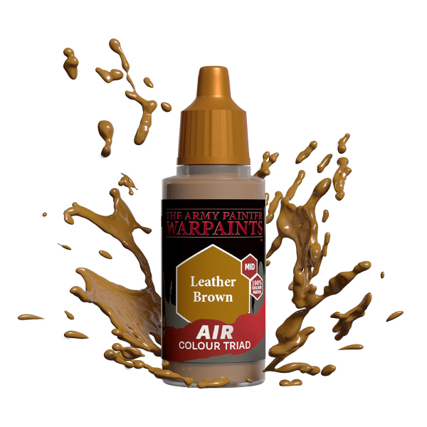 Army Painter Warpaints: Air Acrylics Leather Brown Aw1123