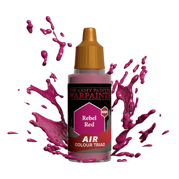 Army Painter Warpaints: Air Acrylics Rebel Red Aw4142