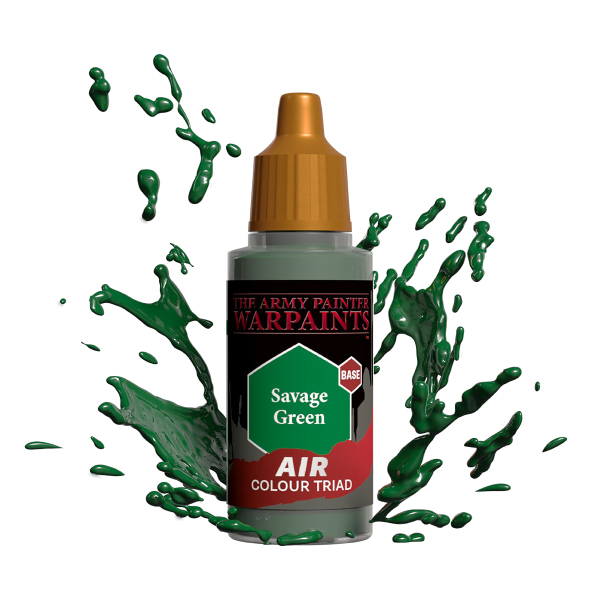 Army Painter Warpaints: Air Acrylics Savage Green Aw3111