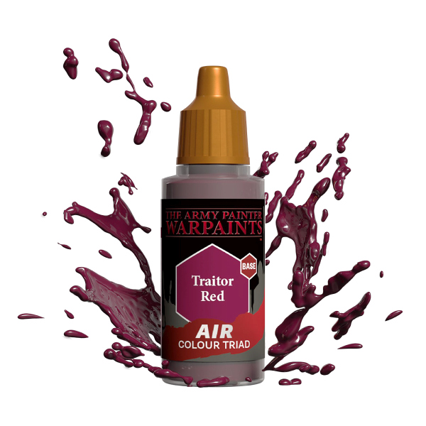 Army Painter Warpaints: Air Acrylics Traitor Red Aw3142