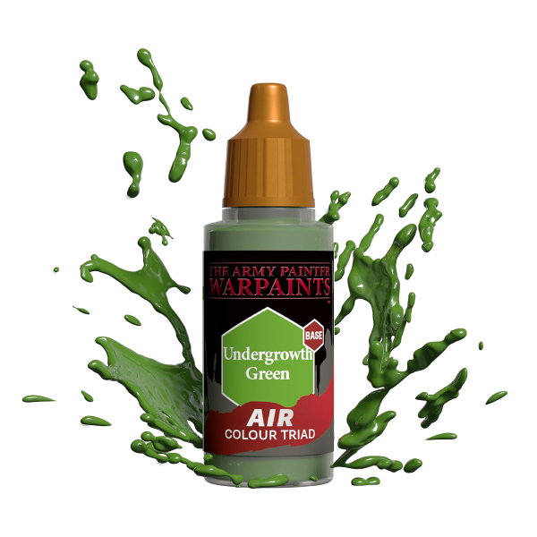 Army Painter Warpaints: Air Acrylics Undergrowth Green Aw3433