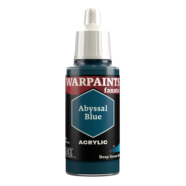 Army Painter Warpaints Fanatic: Acrylics Abyssal Blue Wp3032