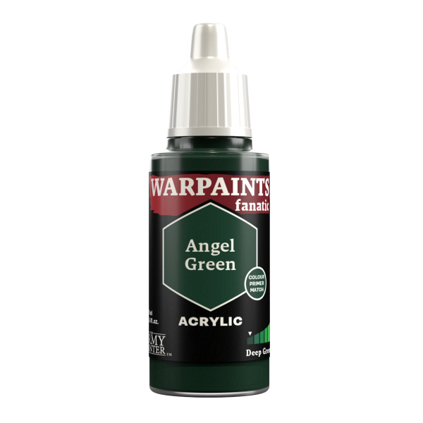 Army Painter Warpaints Fanatic: Acrylics Angel Green Wp3049