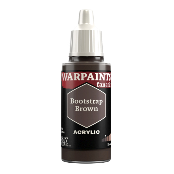 Army Painter Warpaints Fanatic: Acrylics Bootstrap Brown Wp3074