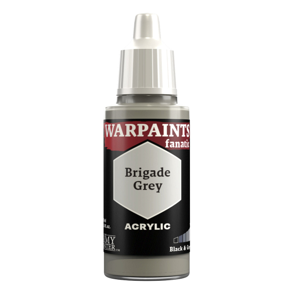 Army Painter Warpaints Fanatic: Acrylics Brigade Grey Wp3006