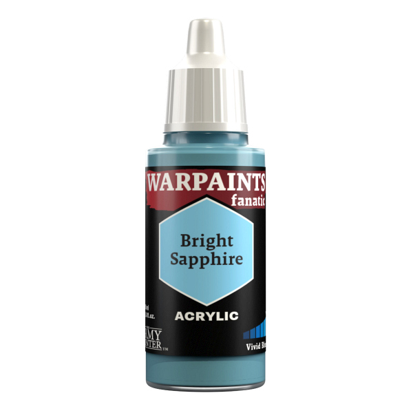 Army Painter Warpaints Fanatic: Acrylics Bright Sapphire Wp3030