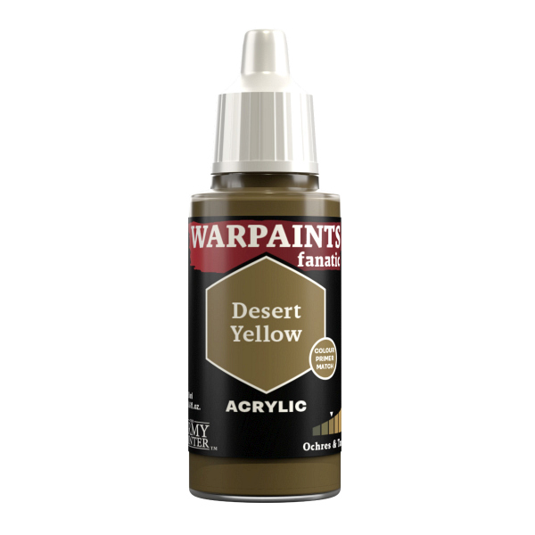 Army Painter Warpaints Fanatic: Acrylics Desert Yellow Wp3081