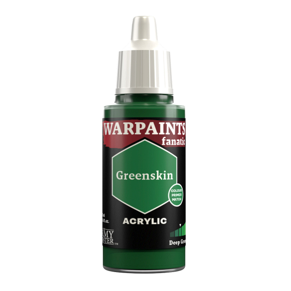 Army Painter Warpaints Fanatic: Acrylics Greenskin Wp3051