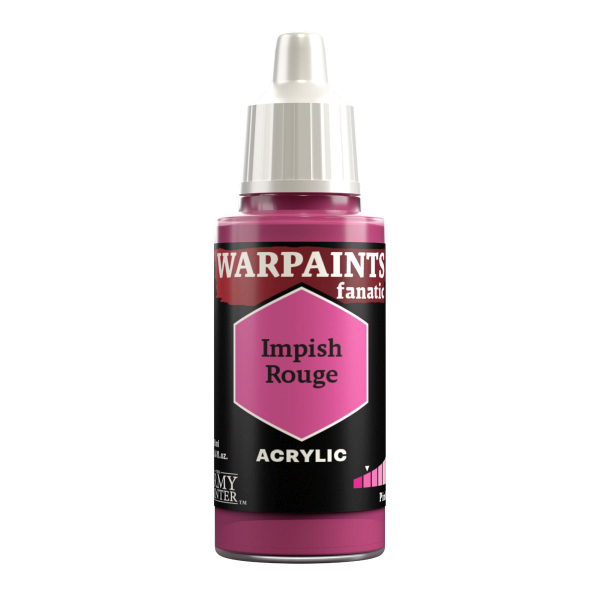 Army Painter Warpaints Fanatic: Acrylics Impish Rouge Wp3122