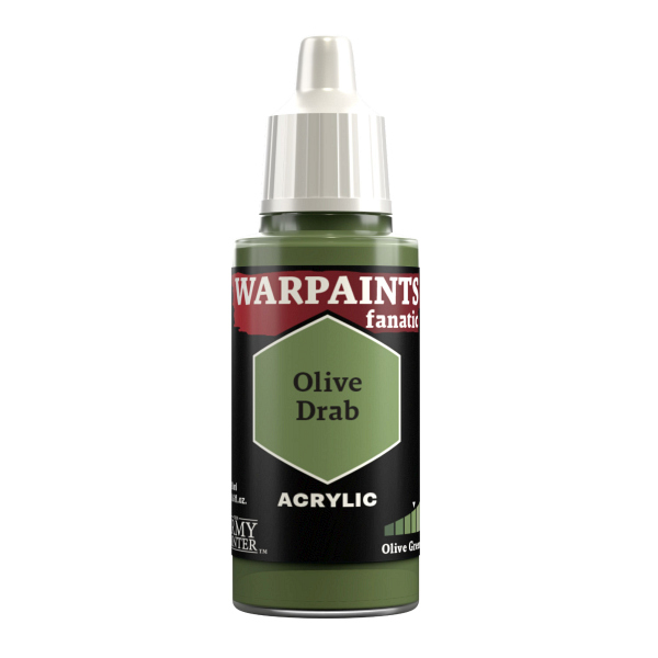 Army Painter Warpaints Fanatic: Acrylics Olive Drab Wp3070