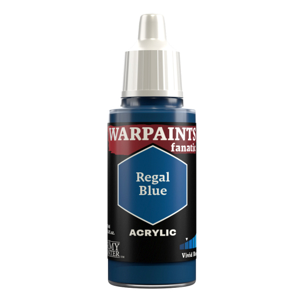 Army Painter Warpaints Fanatic: Acrylics Regal Blue Wp3026