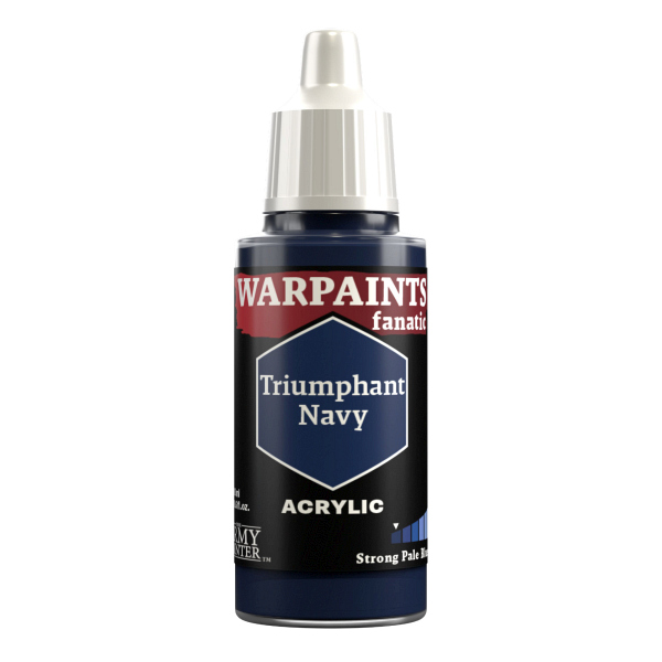 Army Painter Warpaints Fanatic: Acrylics Triumphant Navy Wp3019