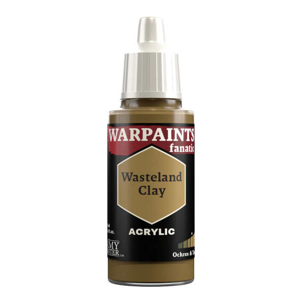Army Painter Warpaints Fanatic: Acrylics Wasteland Clay Wp3082