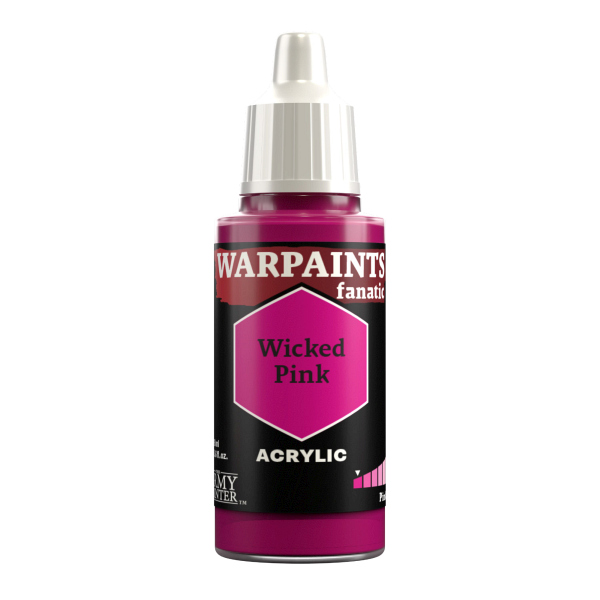 Army Painter Warpaints Fanatic: Acrylics Wicked Pink Wp3121