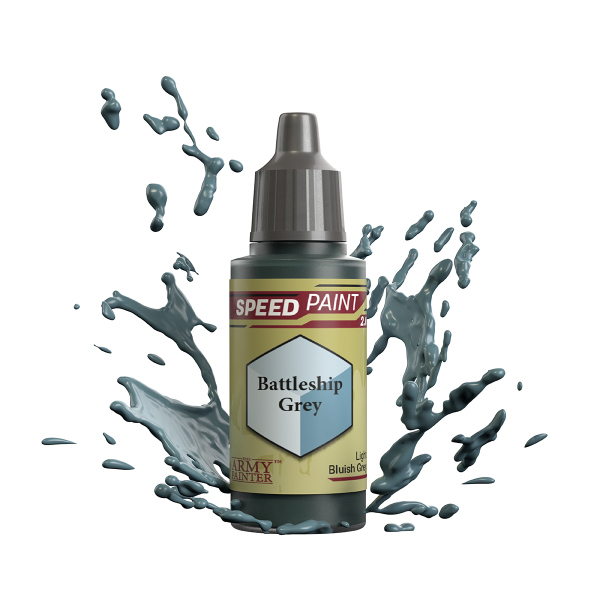 Army Painter Warpaints: Speedpaints     Battleship Grey Wp2024