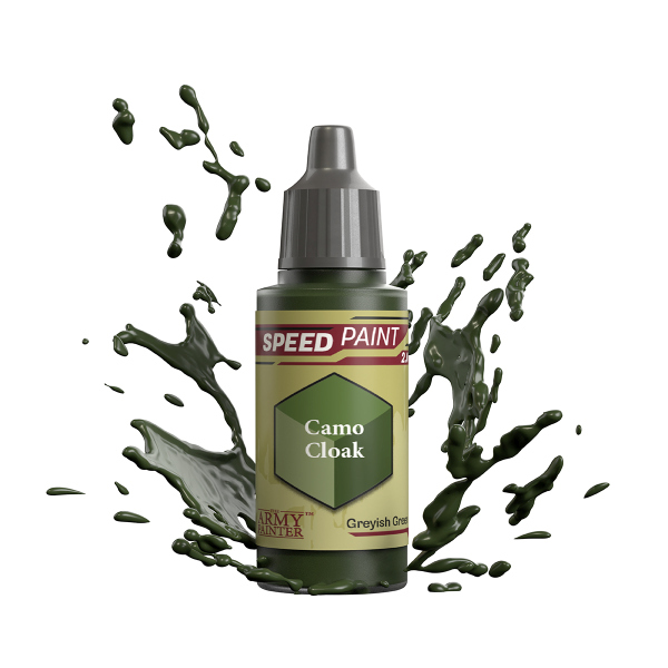 Army Painter Warpaints: Speedpaints     Camo Cloak Wp2008