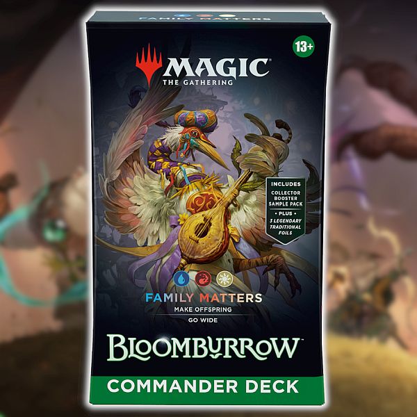 Bloomburrow Commander  Edh  Multiplayer Magic Deck: V2 Family Matters 100 Kort