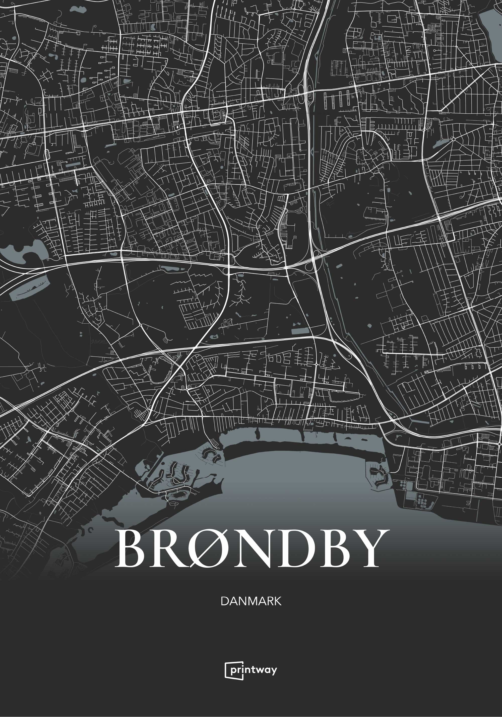 Brøndby Plakaten Sort