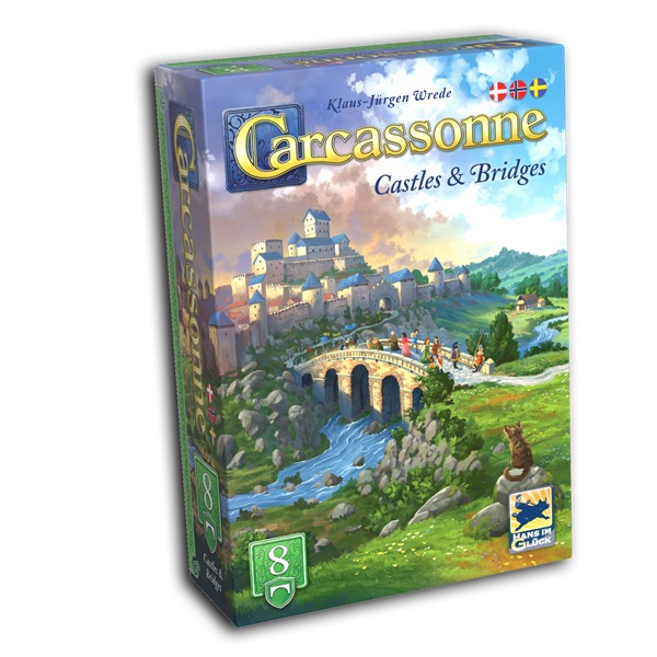 Carcassonne  Dansk  Udvidelse  : Castles And Bridges  2025