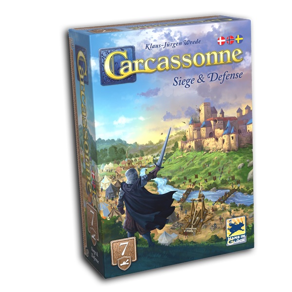 Carcassonne  Dansk  Udvidelse  : Siege And Defense  2025