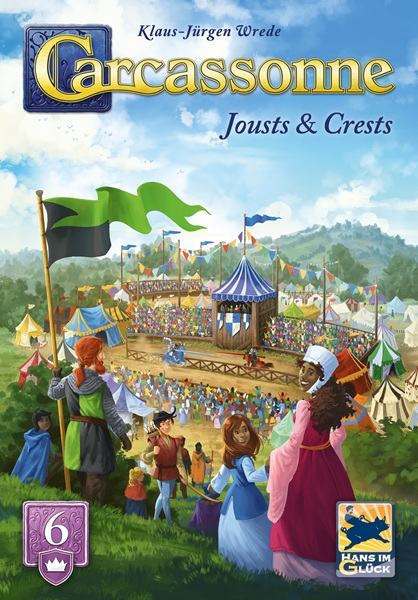 Carcassonne  Engelsk  Udvidelse  : Jousts And Crests  2025