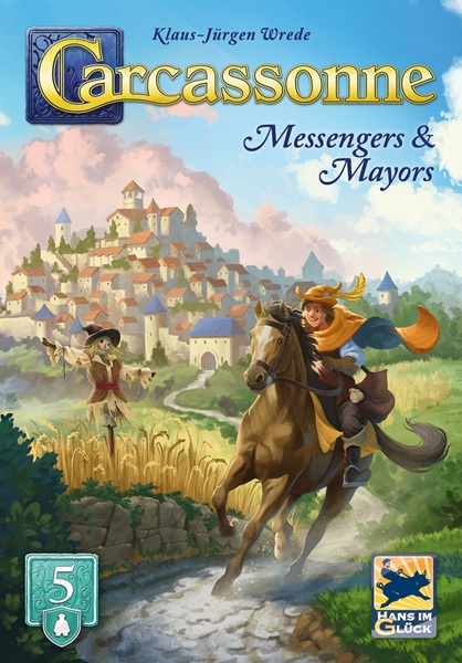 Carcassonne  Engelsk  Udvidelse  : Messengers And Mayors  2025