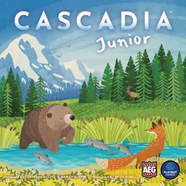 Cascadia Junior  Dansk  Board Game