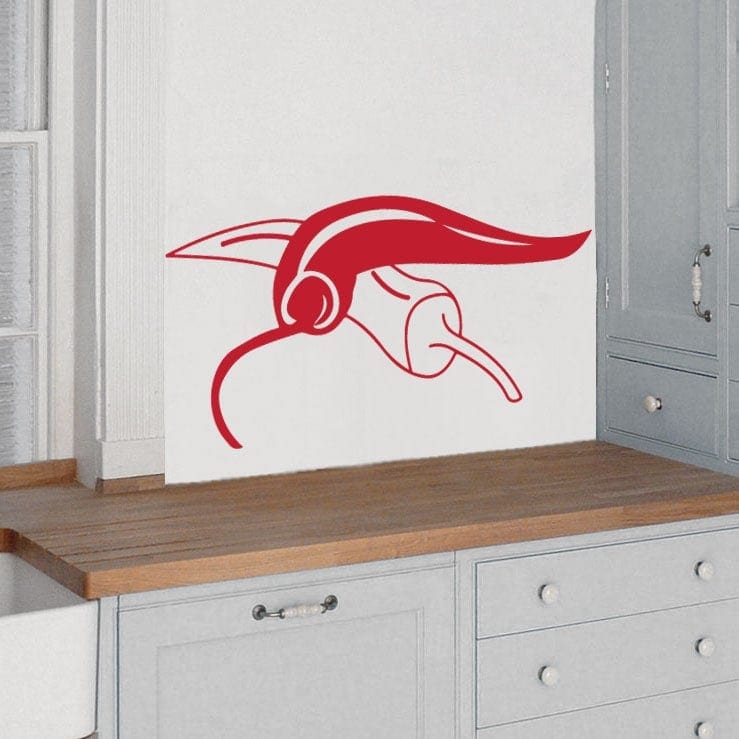 Chili Wallsticker