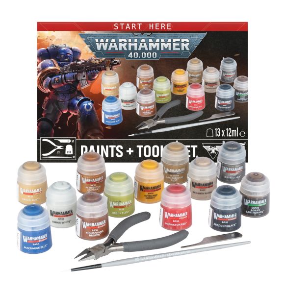 Citadel Warhammer 40 000 Paints Tools Set 2026
