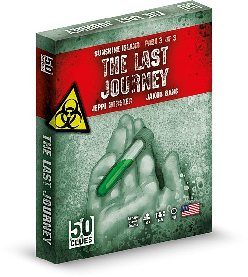 50 Clues: The Last Journey  Sunshine Island       Engelsk  Card Game