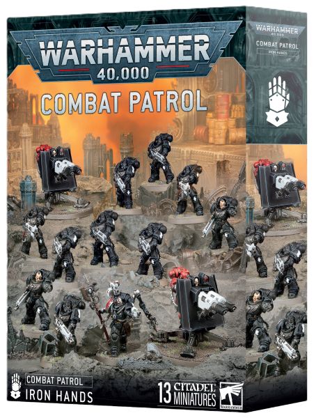 Combat Patrol: Iron Hands  2025  Begynderbox 99120101431