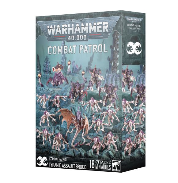 Combat Patrol: Tyranids: Tyranid Assault Brood  2025  Begynderbox 99120106081