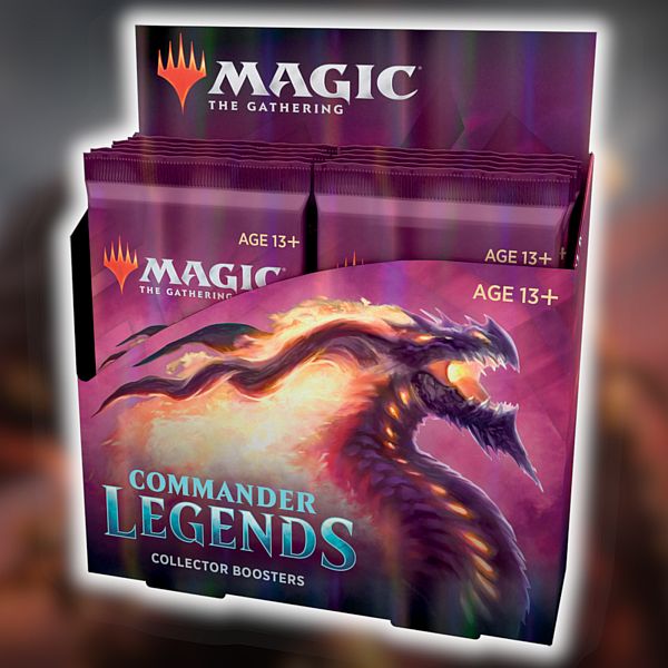 Commander Legends Collector Booster Box  Display  12 Collector Boosters  Magic The Gathering