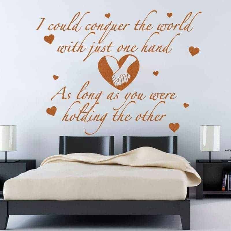 Conquer The World Wallsticker