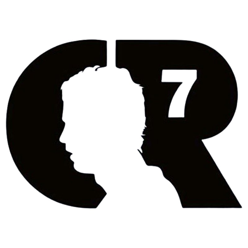 Cr7 Ronaldo Wallsticker  Flot Fodbold Wallsticker  57x80cm