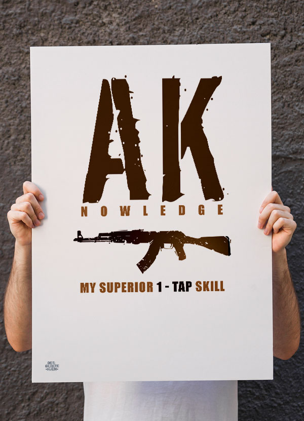 Csgo Gamer-plakat Ak 21   29    A4  Kr  199 -