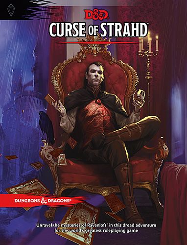 5e Curse Of Strahd  Hardcover Ravenloft Adventure