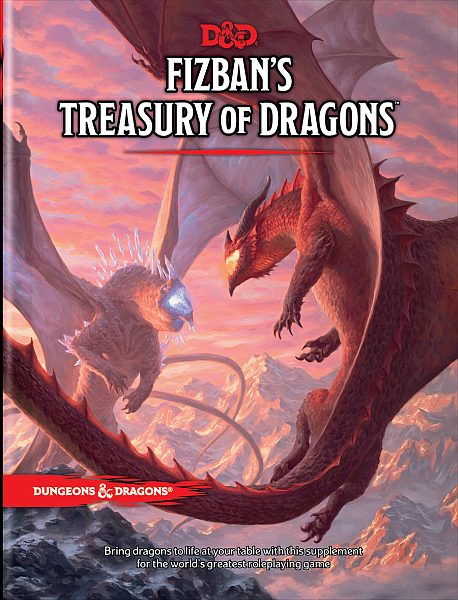 5e Fizban   Treasury Of Dragons  Standard Cover