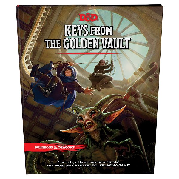 5e Keys From The Golden Vault  Standard Edition Cover Adventure Anthology