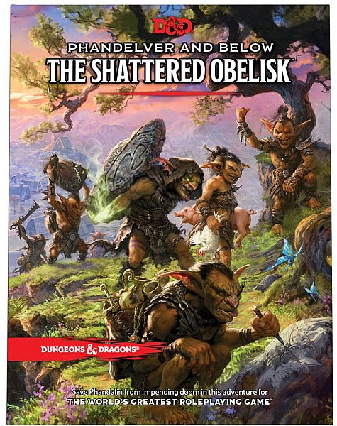 5e Phandelver And Below: The Shattered Obelisk  Standard Edition Cover Adventure