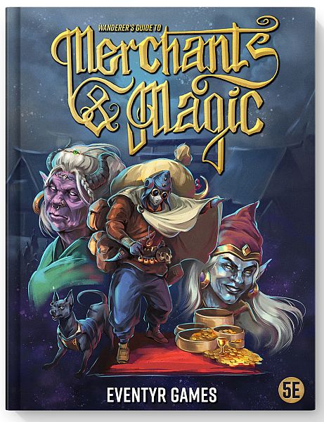 5e: 3rd Party Eventyr Games: Wanderer   Guide To Merchants   Magic  Hardcover