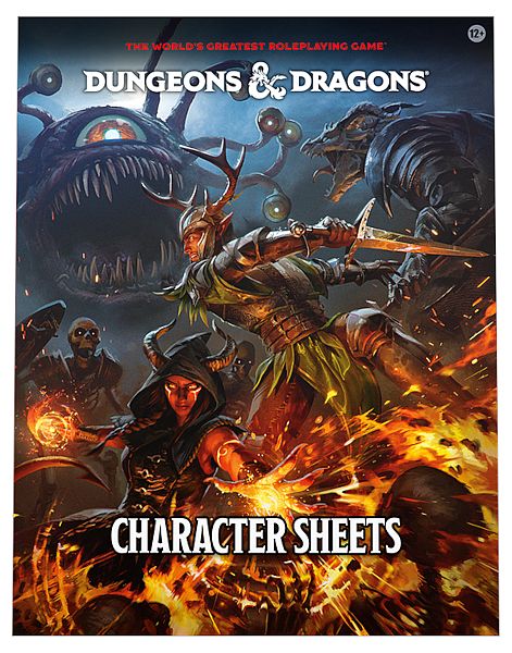 5e Tilbeh 195 184   Character Sheets  2024      5th Edition  Wtcd3898