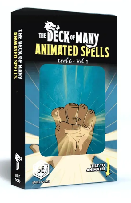 5e Tilbeh 195 184    3rd Party  The Deck Of Many Animated Spells: Level    Volume    Dungeons And Dragons 5th Edition