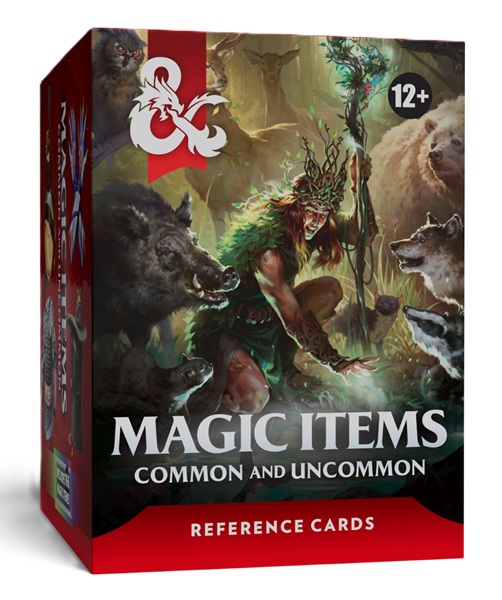 5e Tilbeh 195 184   Reference Cards Deck Magic Items: Common And Uncommon  Trove    Dungeons And Dragons 5th Edition
