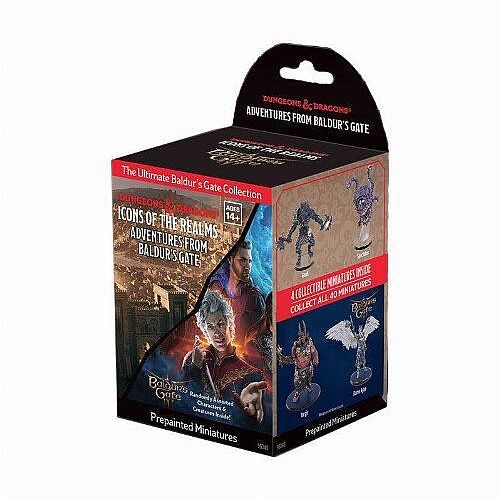 Fantasy Miniatures Icons Of The Realms: Adventures From Baldur   Gate Booster Pack    Figurer