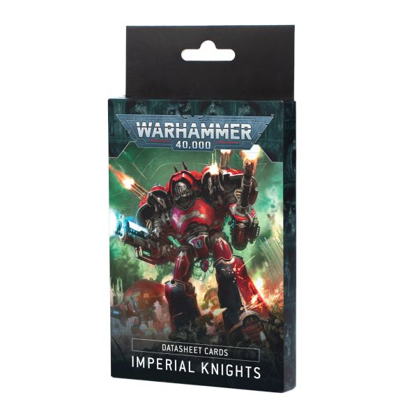 Datasheet Cards: Imperial Knights  10th Edition 2025  60050108012