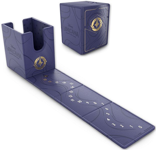 Deck Box Alcove Flip Box  Leatherette : Disney Lorcana Tcg: Premium Ultra Pro Ravensburger  11098565