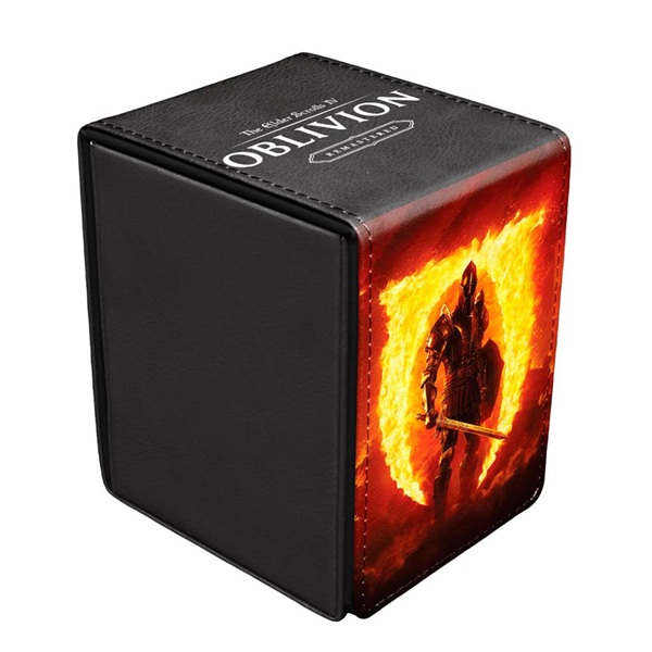 Deck Box Alcove Flip Box  Leatherette : The Elder Scrolls Iv: Oblivion Remastered Ultra Pro  16649