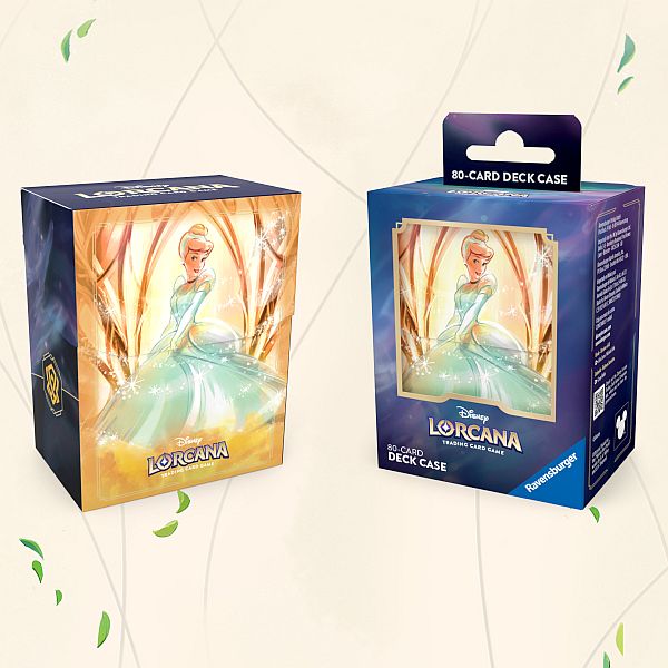 Deck Box Disney Lorcana Tcg: Set   Archazia   Island: Cinderella Ballroom Sensation