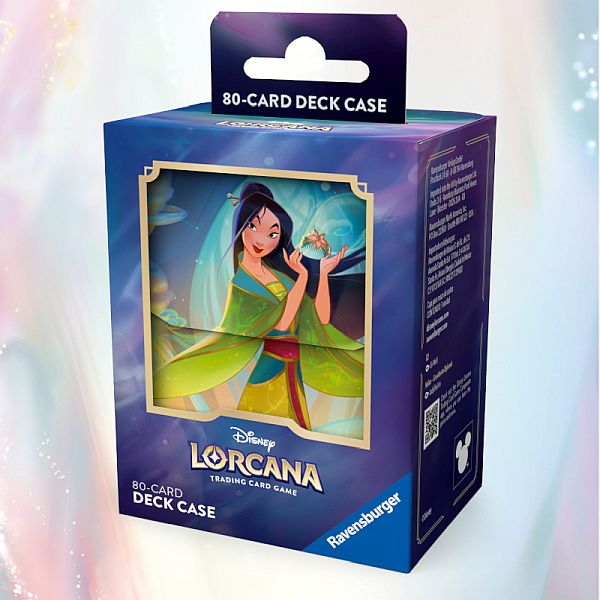 Deck Box Disney Lorcana Tcg: Set   Fabled: Mulan Considerate Diplomat